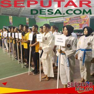 Tim Beladiri Polres Pasuruan Ikuti Kejuaraan Beladiri Polri se-Jawa Timur di Polda Jatim