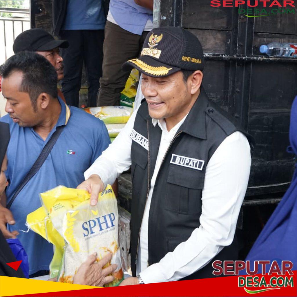 Pemkab Sidoarjo Gelar Operasi Pasar, Jual Beras SPHP 5 Kilo 55 Ribu