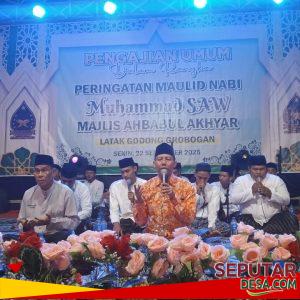Pengajian Umum Maulid Nabi SAW Bersama Majlis Ahbabul Akhyar di Desa Latak