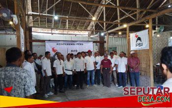 Foto : pengurus DPD dan DPC PSI Partai Super Tbk Kabupaten Lumajang Periode 2025-2030.