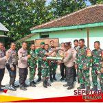 Perkuat Sinergitas Dan Soliditas, Polsek Brati Berikan Ucapan Selamat HUT Ke 80 TNI Kepada Koramil 13/Brati