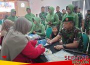 Momentum Berbagi untuk Sesama, Kodim 0819/Pasuruan Gelar Donor Darah 