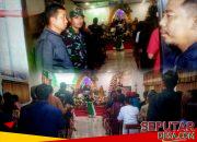 Berikan Rasa Aman, Babinsa Koramil Tutur Laksanakan Pengamanan Ibadah Natal