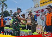 Kabasarnas didampingi Kasdam V/Brawijaya Tinjau Kesiapsiagaan Nataru di Pelabuhan ASDP Ketapang Banyuwangi Tahun 2025/2026