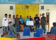 Wujud Peran Aktif, Babinsa Dampingi Penyaluran BLT Dana Desa