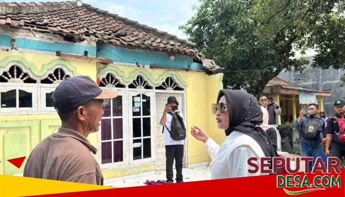 Wabup Sidoarjo Tinjau Kerusakan Rumah Warga Kedungsugo, Pastikan Bantuan Renovasi Segera Turun