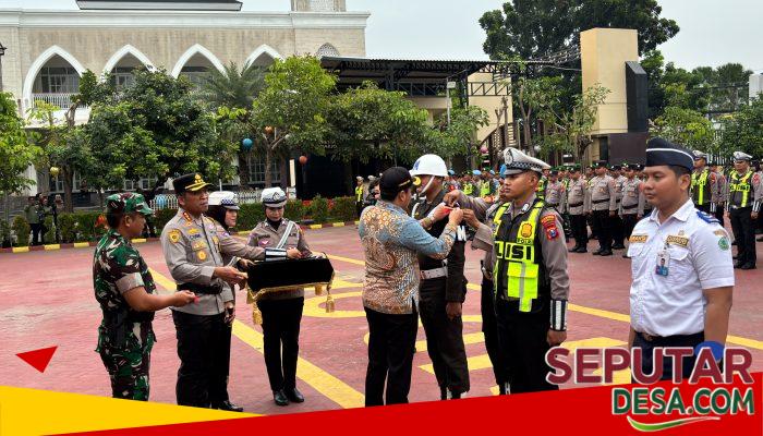 Bupati Sidoarjo Pimpin Apel Gelar Pasukan Operasi Lilin Semeru 2025
