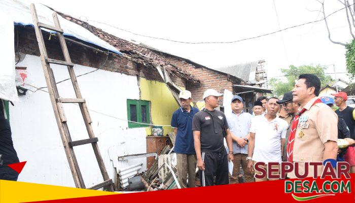 Pemkab Sidoarjo Gerak Cepat Bantu Warga Terdampak Angin Puting Beliung