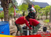 Satgas Manunggal Air Paldam IM Aceh Bantu Warga Pidie Atasi Krisis Air Bersih