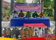 Danramil 0819/02 Pohjentrek Hadiri Pengambilan Sumpah dan Pelantikan Perangkat Desa