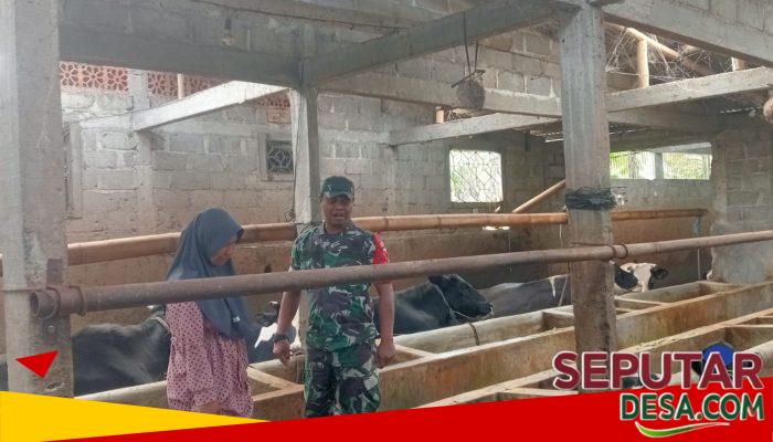 Jalin Keakraban, Babinsa Komsos Dengan Masyarakat