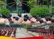 Danramil Berikan Wawasan Kebangsaan dan Latihan Baris-Berbaris kepada Siswa SMKN 1 Nguling