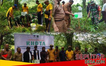 Launching Konservasi Hutan di Prigen, Peltu Rudi Ajak Warga Peduli Lingkungan