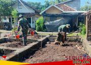 Kodim 0819/Pasuruan Bersama Warga Gelar Pra-TMMD di Desa Wonosari