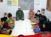 Mengaji Bersama TNI di Lokasi TMMD, Tanamkan Nilai Religius bagi Generasi Muda