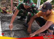 Sentuhan TMMD, Musholla Kili Kini Lebih Layak