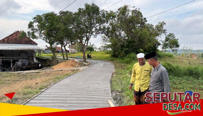 Belasan Tahun Terbengkalai, Pemuda Tobai Timur Sokobanah Gerakkan Swadaya Rp600 Juta untuk Perbaikan Jalan Poros Desa.