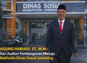 AGUNG HARIADI, S.T., M.M.: Dari Auditor Pembangunan Menuju Nakhoda Dinas Sosial Jombang