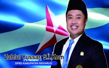 Zahlul Yussar, S.I.Kom.: Dedikasi Legislator Muda untuk Pembangunan Sidoarjo