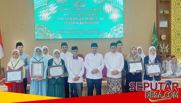 Gebyar Tahfidz 30 Juz Pertama Kemenag Sidoarjo, Hafalan Siswa Madrasah Dinilai Makin Baik