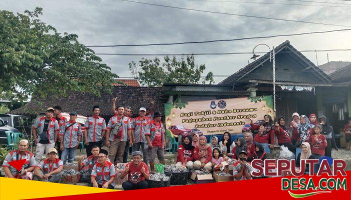 Paguyuban Panther Sragen Bagikan 2.500 Paket Takjil di Perempatan Mlale