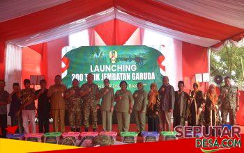 Pangdam IV/Diponegoro Resmikan Jembatan Perintis Garuda di Desa Ngombak