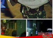 Di Antara Genangan dan Harapan, Babinsa Petamanan Evakuasi Warga di Tengah Banjir