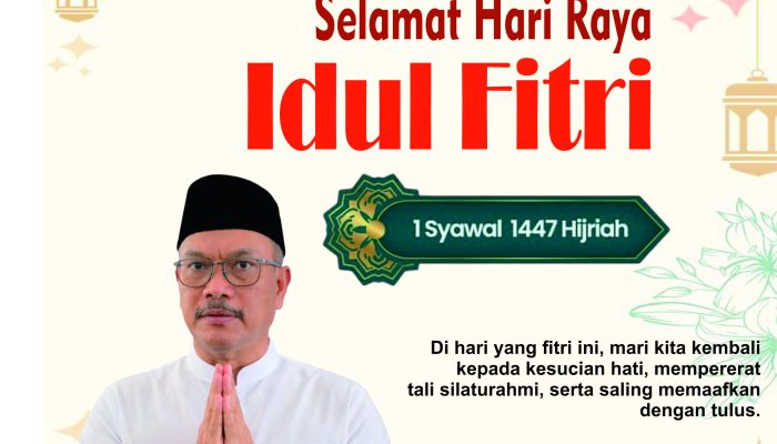 Pesan Lebaran Edy Wuryanto: Pererat Silaturahmi, Jaga Kesehatan Bangsa