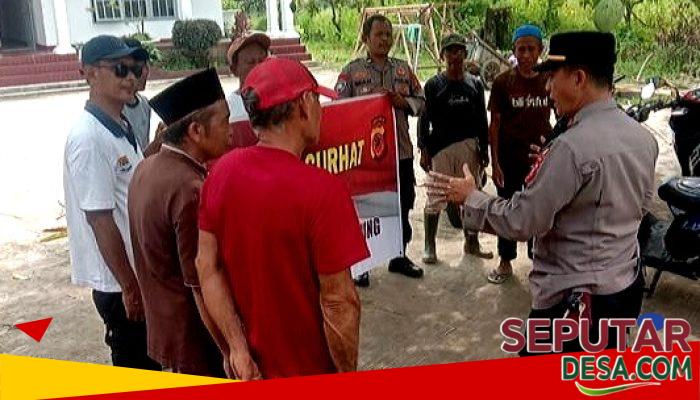Ngopi Aspirasi di Seuseupan, Polsek Karangsembung Kabupaten Cirebon Serap Keluhan Warga
