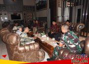 Perkuat Sinergi, KPU Kota Pasuruan Silaturahmi Ke Kodim 0819/Pasuruan