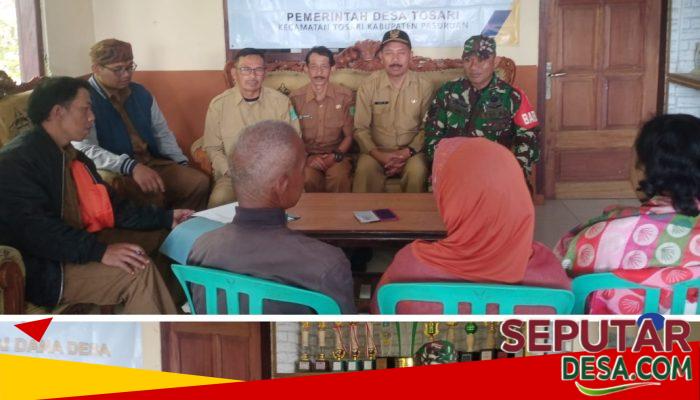 Pastikan Berjalan Lancar dan Tepat Sasaran, Babinsa Koramil Tosari Dampingi Penyaluran BLT DD