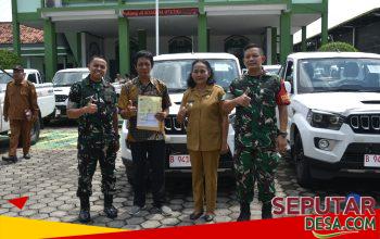 Dandim Grobogan Serahkan 50 Pickup Untuk Operasional Koperasi Merah Putih 