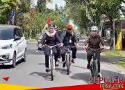 Ketua DPRD Grobogan Dukung Efisiensi Energi di Tengah Krisis Global, Berangkat ke Kantor dengan Bersepeda