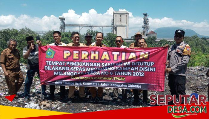 DLHK Sidoarjo Tutup TPA Liar di Jabon, Ditemukan Limbah Industri
