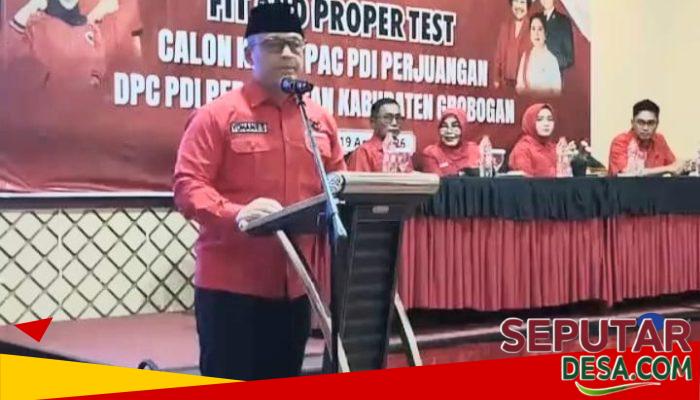Seleksi 100 Calon Ketua PAC, PDIP Grobogan Perkuat Struktur Partai di 19 Kecamatan