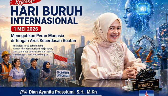 Refleksi Hari Buruh Internasional 1 Mei 2026: Meneguhkan Peran Manusia di Tengah Arus Kecerdasan Buatan