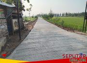 Pembangunan Jalan Usaha Tani Dusun Gongseng Desa Pojokrejo Resmi Selesai