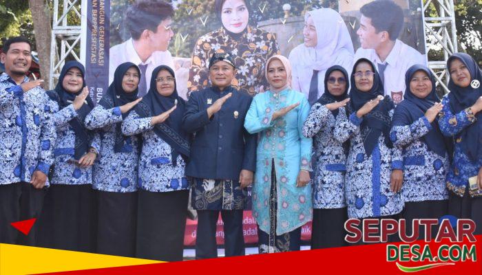 Hardiknas 2026, LKKS Kuningan Launching Gerakan Bunda El untuk Ananda