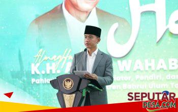 Wapres Gibran Hadiri Haul ke-55 KH Abdul Wahab Chasbullah di Tambakberas Jombang