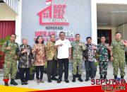 Dandim Grobogan Beserta Forkopimda Ikuti Peluncuran Koperasi Merah Putih Oleh Presiden RI Secara Daring