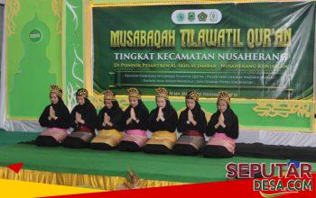 Launching Maghrib Mengaji, Bupati Kuningan Buka MTQ Kecamatan Nusaherang