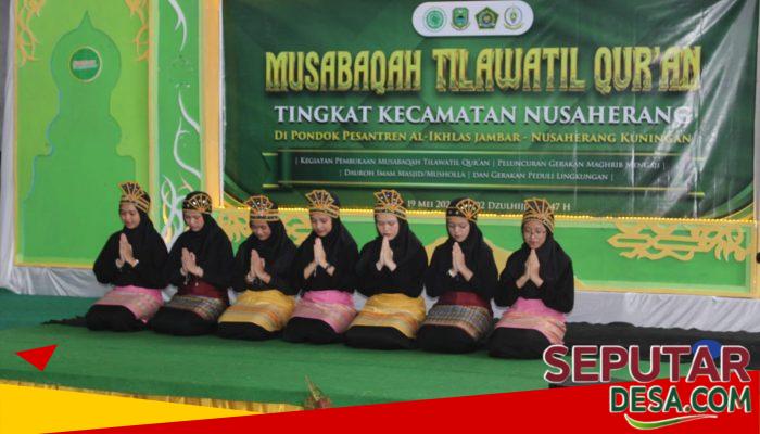 Launching Maghrib Mengaji, Bupati Kuningan Buka MTQ Kecamatan Nusaherang