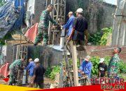 Pastikan Program TNI Manunggal Air Tepat Sasaran, Danramil Rejoso Tinjau Langsung Pengeboran Air di Arjosari