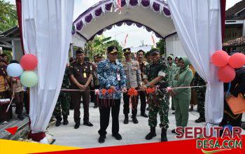 Membangun Negeri Dari Desa, Hasil TMMD Sengkuyung Tahap II TA 2026 Diresmikan 