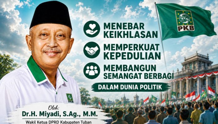 Menebar Keikhlasan, Memperkuat Kepedulian, dan Membangun Semangat Berbagi dalam Dunia Politik