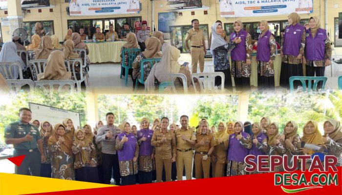 Peduli Kesehatan Warga, Koramil 0819/10 Bangil Dukung Sosialisasi AIDS, TBC dan Malaria di Kelurahan Dermo