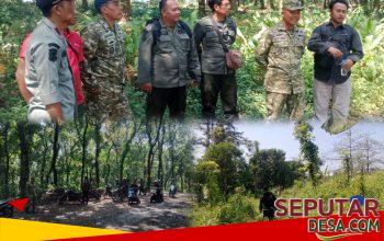 Kasdim 0819/Pasuruan Tinjau Lahan Persiapan Batalyon TP di Kawasan Perhutani Gempol
