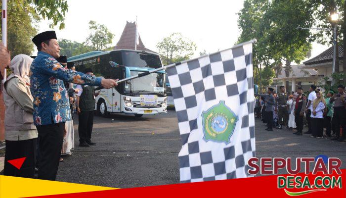 Lepas 1.133 Jamaah Haji di Pendopo Delta Wibawa, Bupati Subandi Ingatkan Jaga Kesehatan dan Sopan Santun