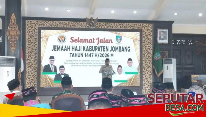 Dilepas Bupati Warsubi dan Menhaj Gus Irfan, 1.263 Jemaah Haji Jombang Berangkat ke Tanah Suci