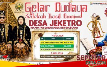 Semarak Sedekah Hasil Bumi Desa Jeketro, Tradisi Syukur yang Satukan Ribuan Warga